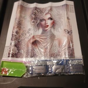 Elegant Lady Diamond Art Kit 30x30